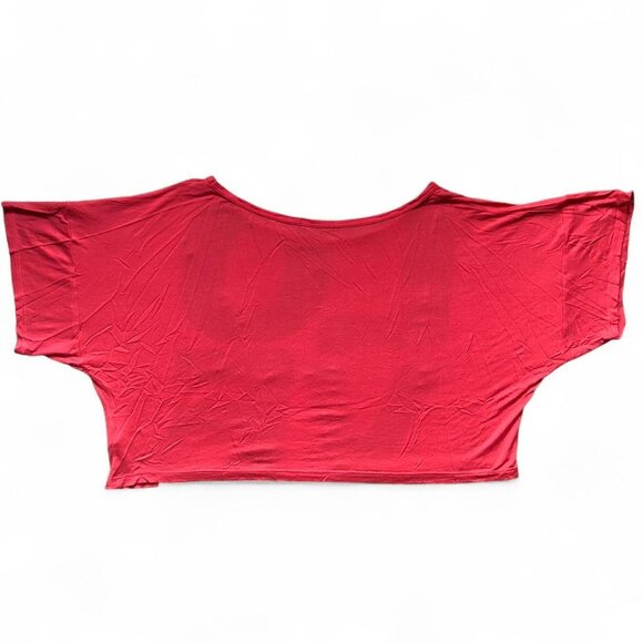 UK2LA Cityscape Coral Crop Top - Picture 6 of 7